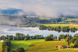 Ausblick Auf Den Waginger See Richard Scheuerecker