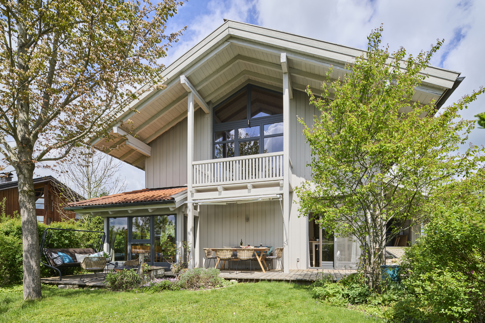 Hausansicht Chalet Waging am See