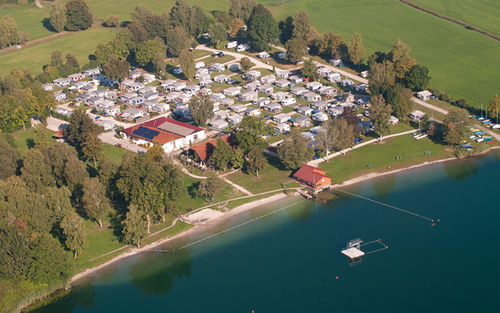 Luftaufnahme Campingplatz