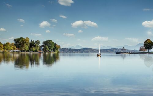 Segeln Am Waginger See Richard Scheuerecker