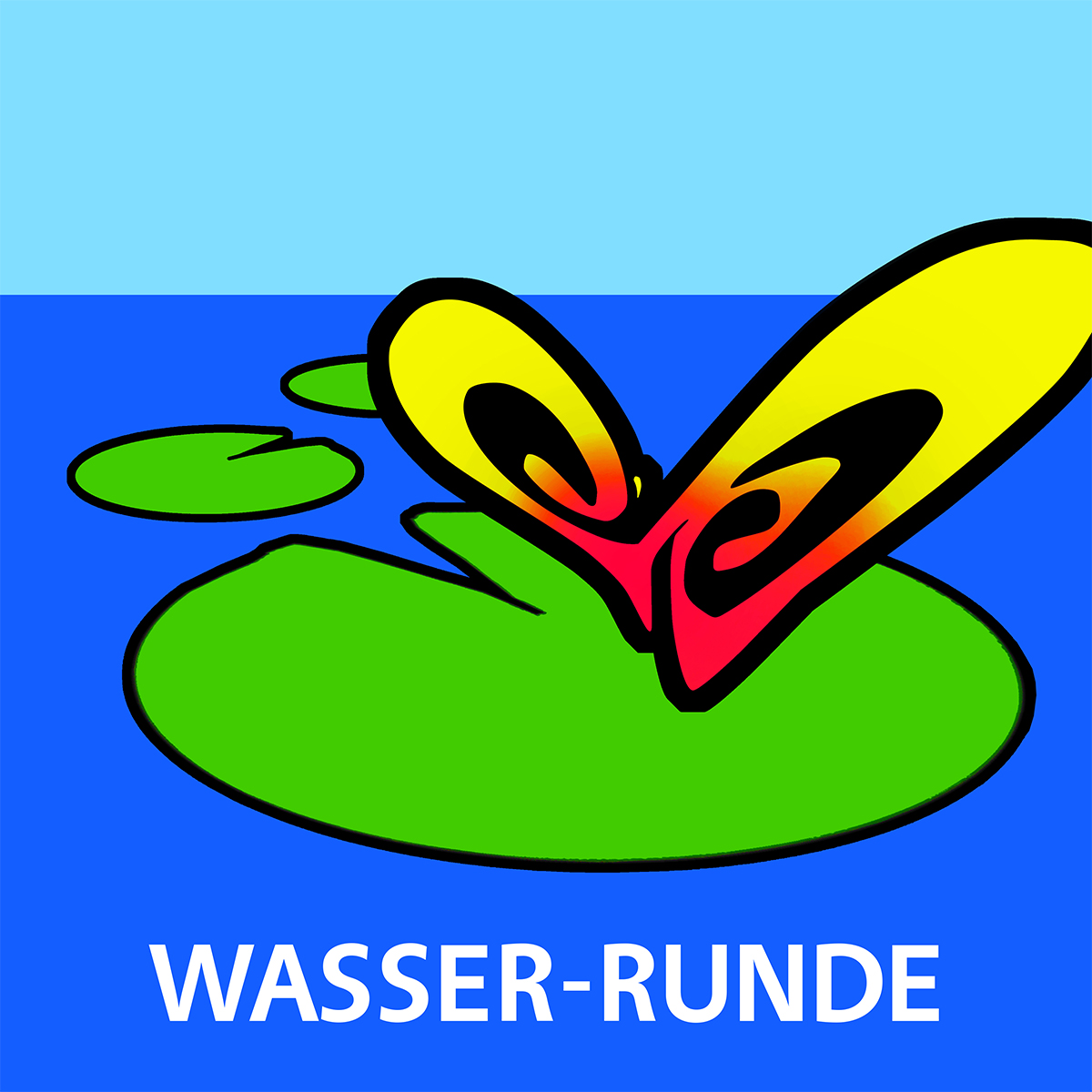 Wasser Runde