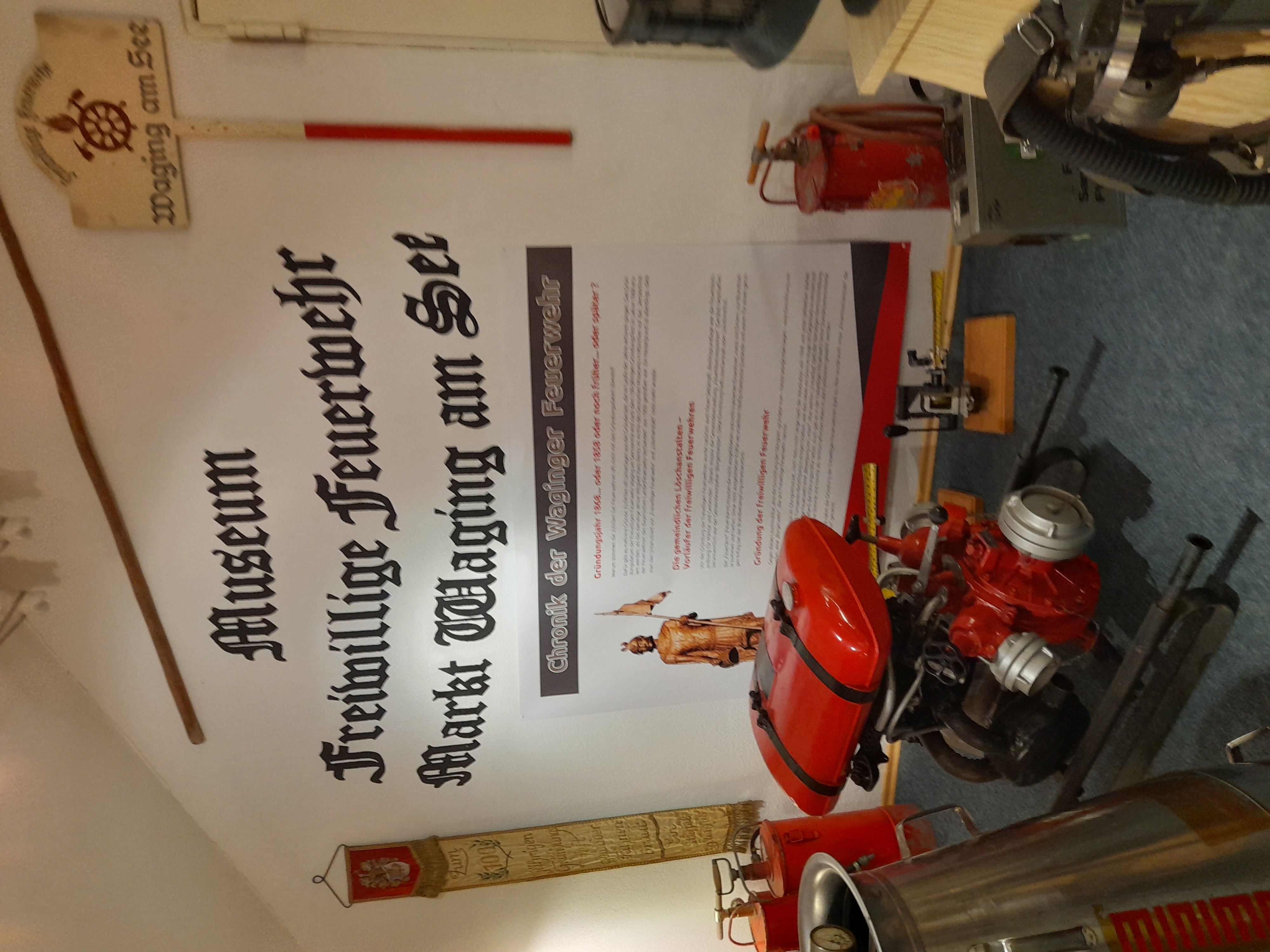 Tragkraftspritze Feuerwehrmuseum